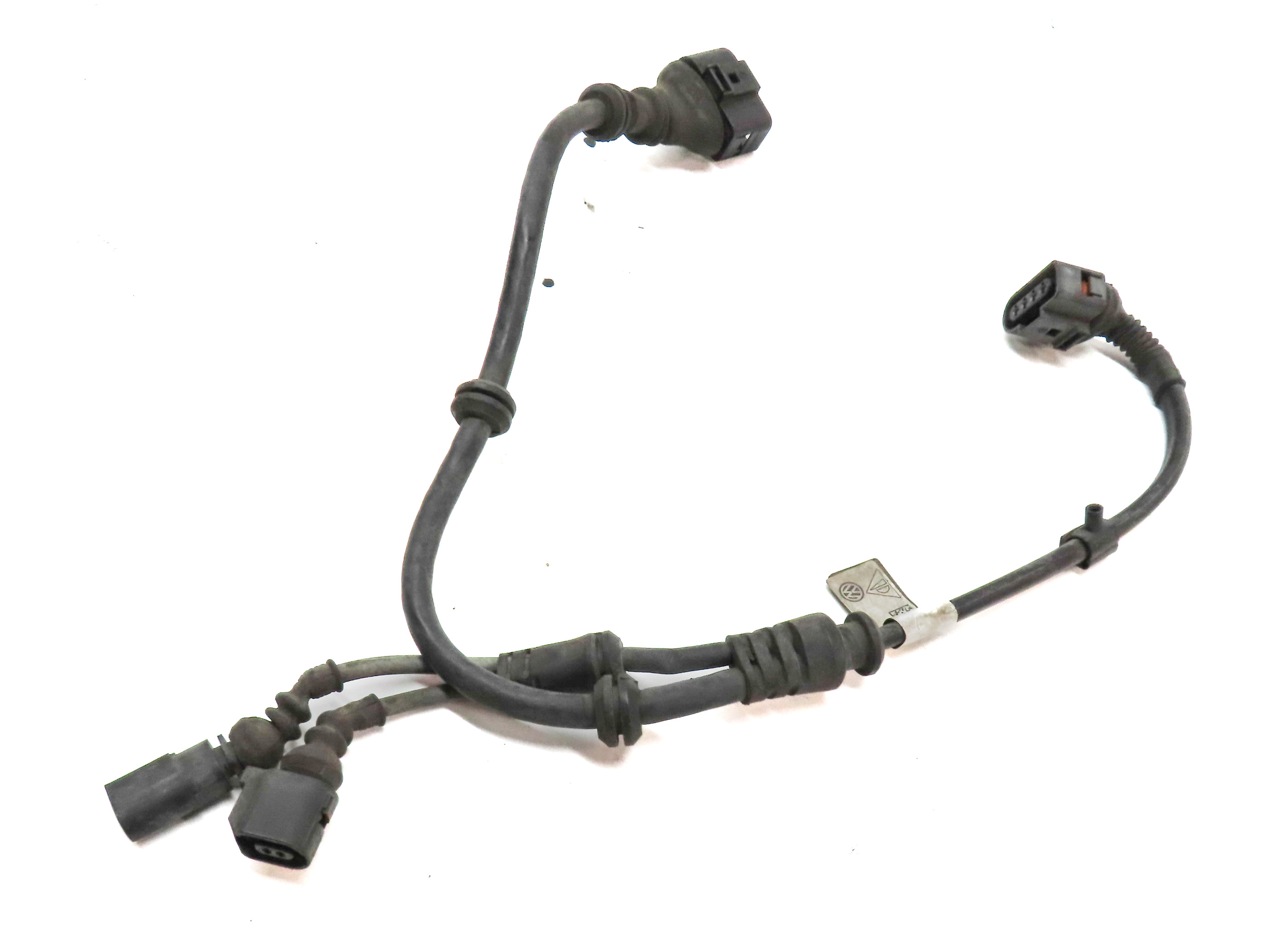 2016 PORSCHE CAYENNE (958) REAR RIGHT PASSENGER WHEEL SPEED SENSOR WIRE HARNESS — exact item pictured
